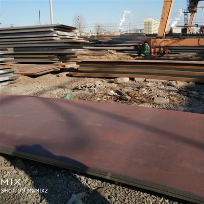 ASTM A588 Gr.B צלחת פלדה בעלת חוזק גבוה מבנה סגסוגת נמוכה